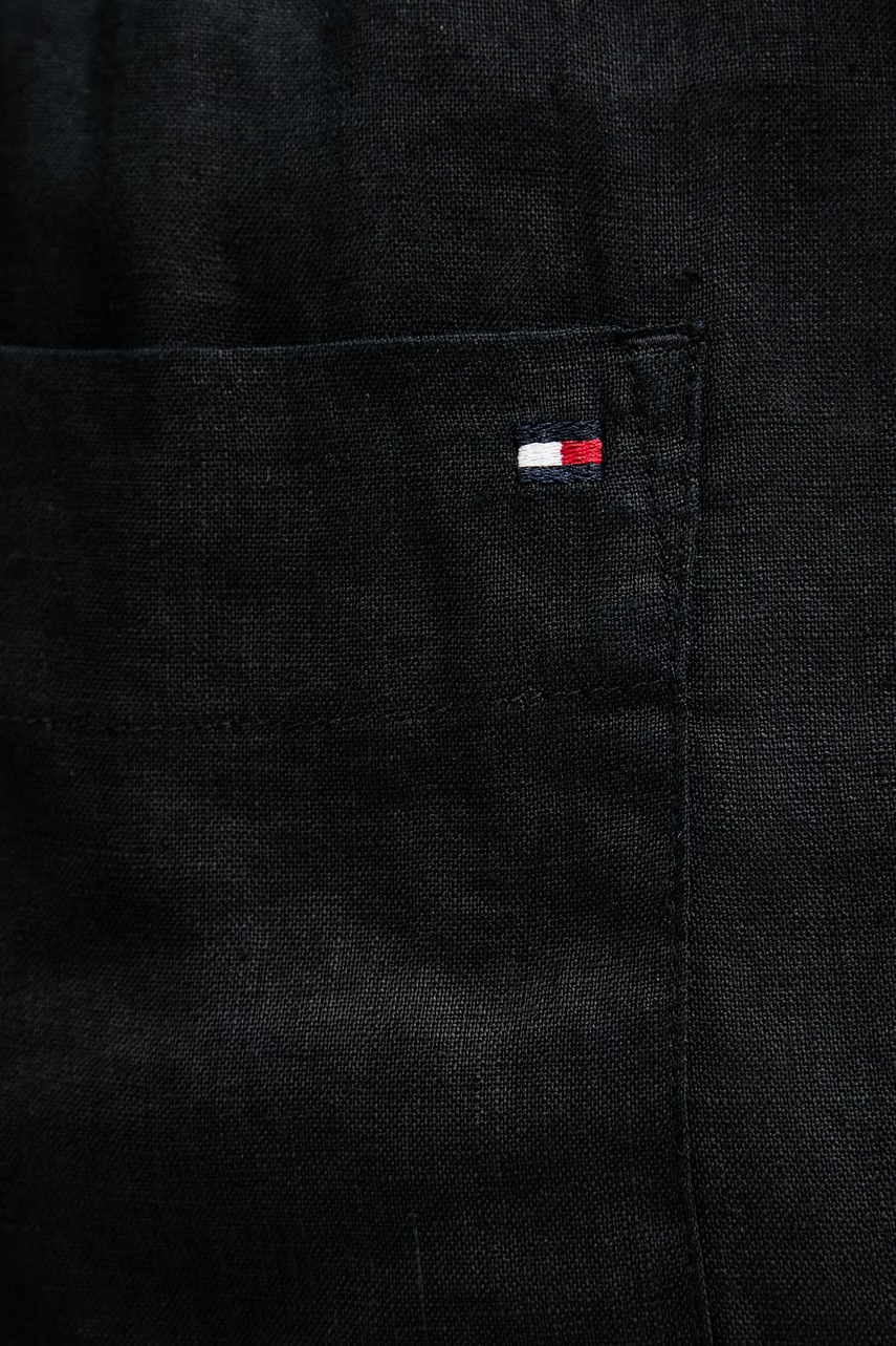 Tommy Hilfiger šortky dámske ľanové