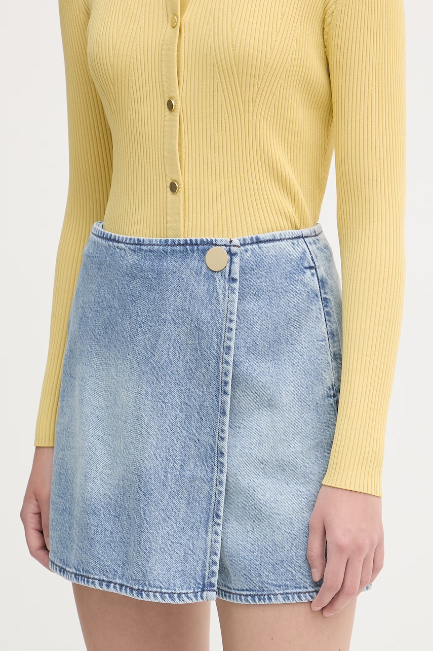 Armani Exchange fustă-pantalon pentru femei, din denim