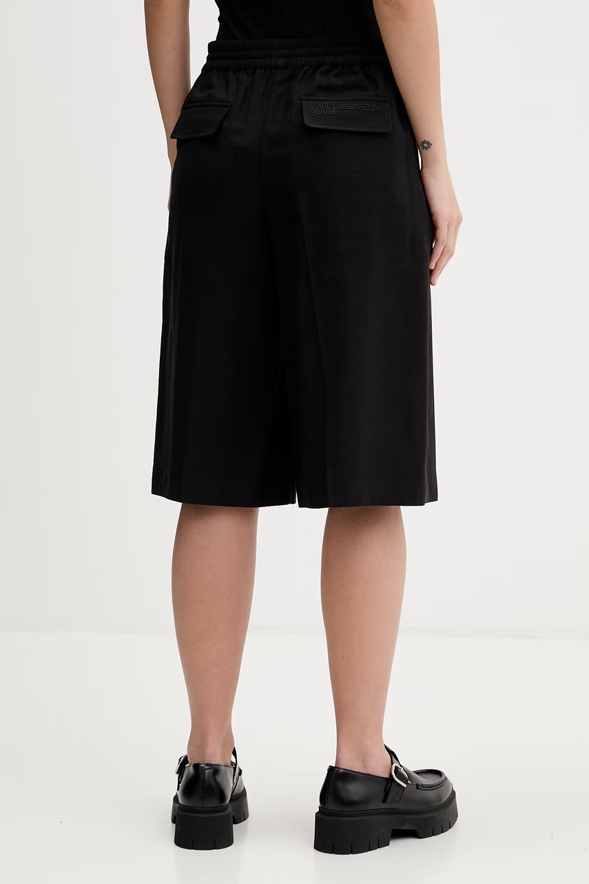 Šortky s příměsí lnu Karl Lagerfeld Jeans (obrázek 3)