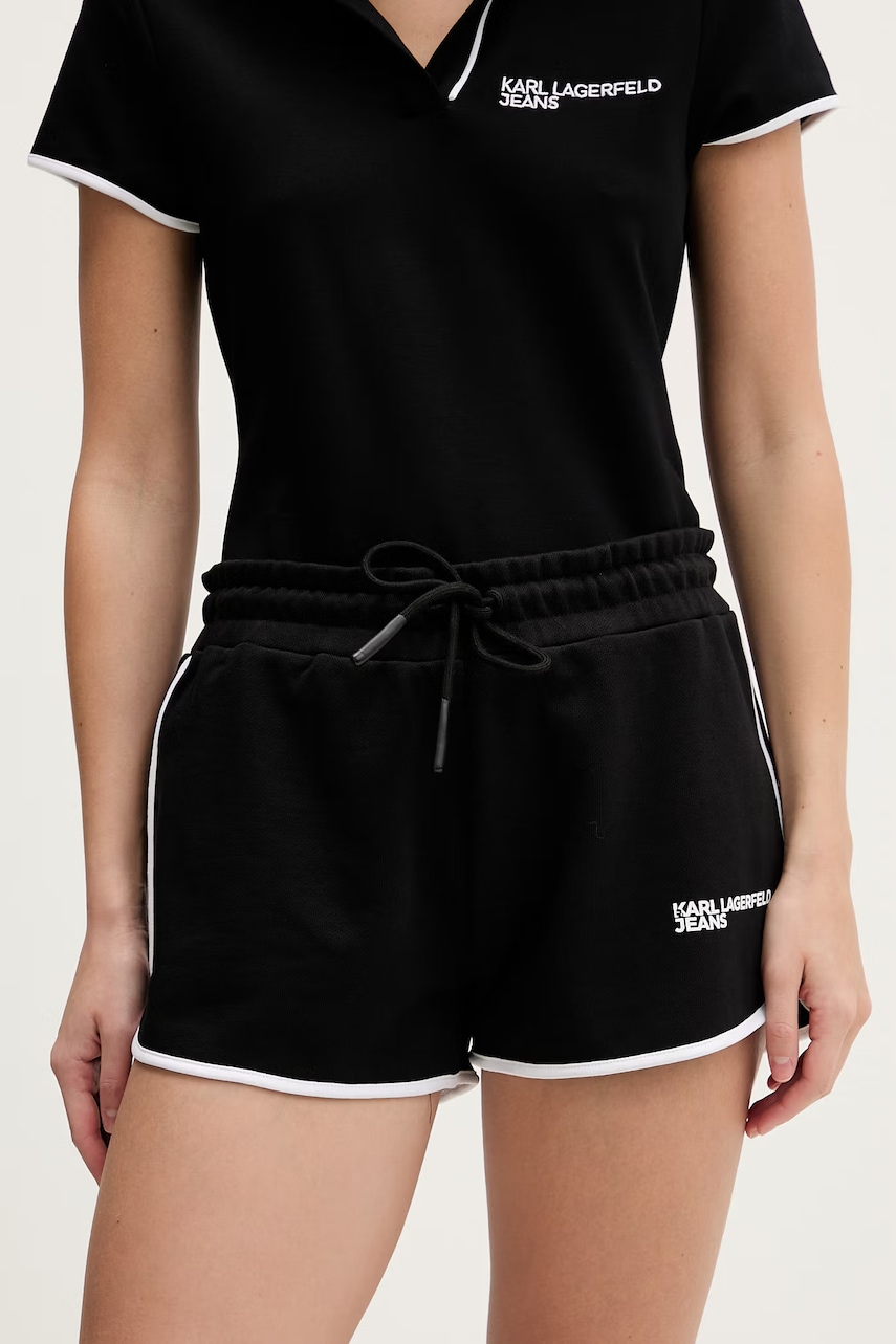 Karl Lagerfeld Jeans pantaloni scurți din bumbac