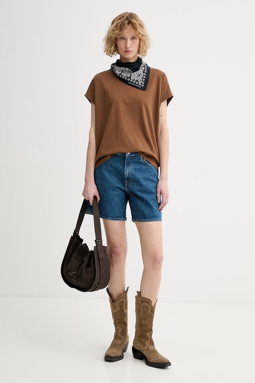 rag & bone šortky dámske bavlnené Kaia