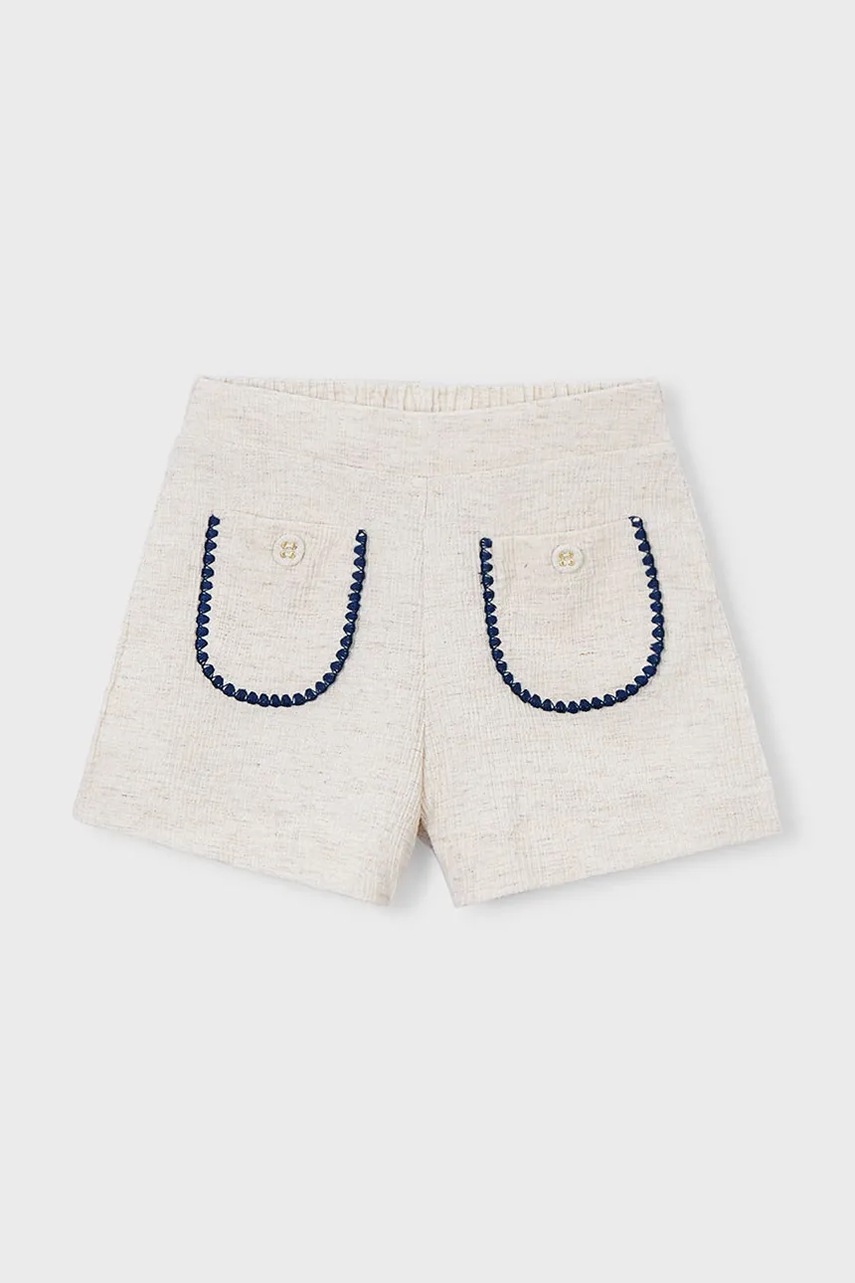 Dětské šortky s přídavkem lnu Mayoral