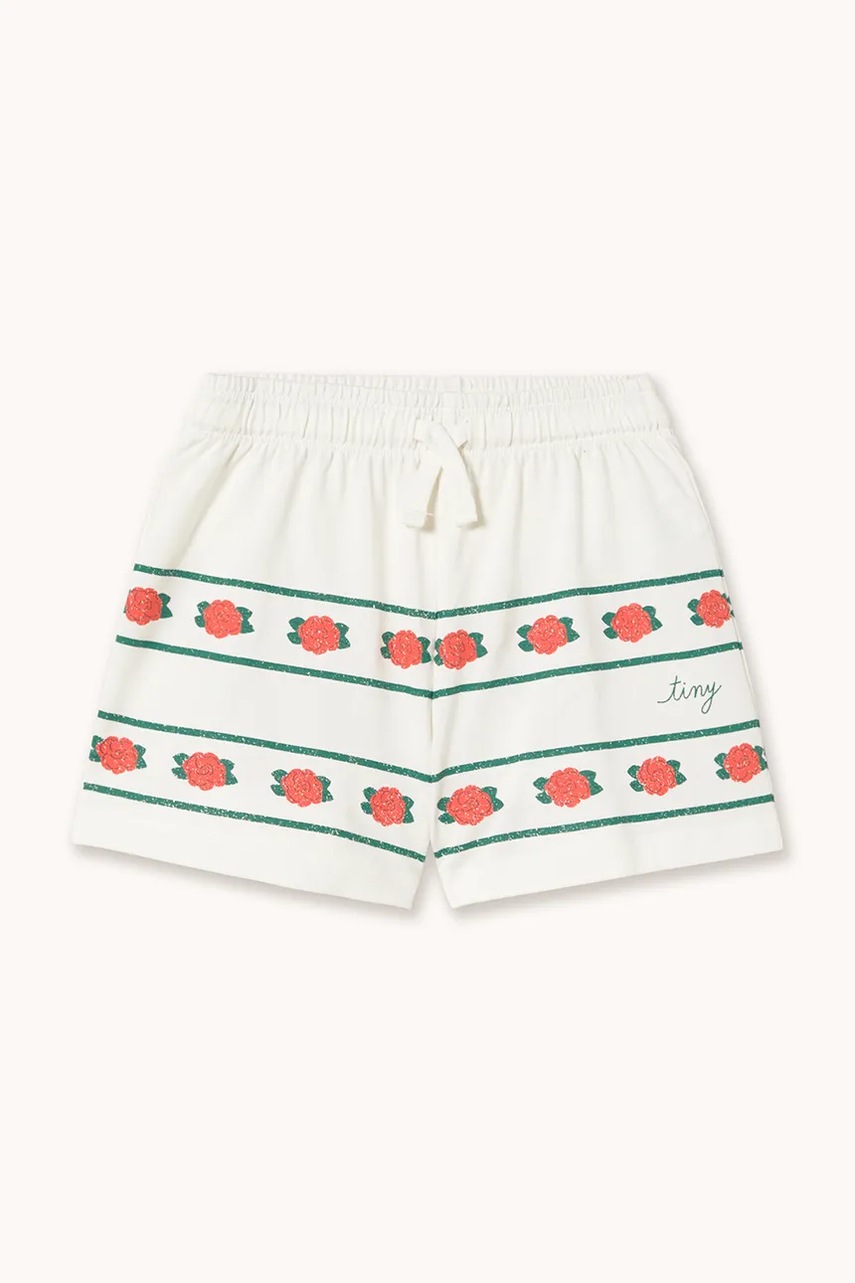 Дитячі бавовняні шорти Tinycottons ROSES SHORTS