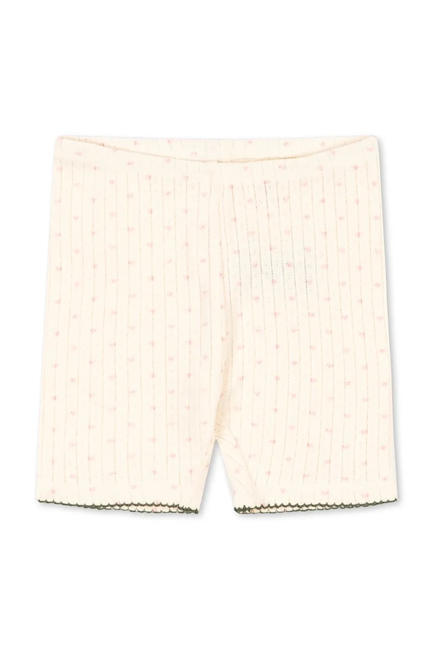 Konges Sløjd pantaloni scurți din bumbac pentru copii MINNIE SHORT LEGGINGS GOTS