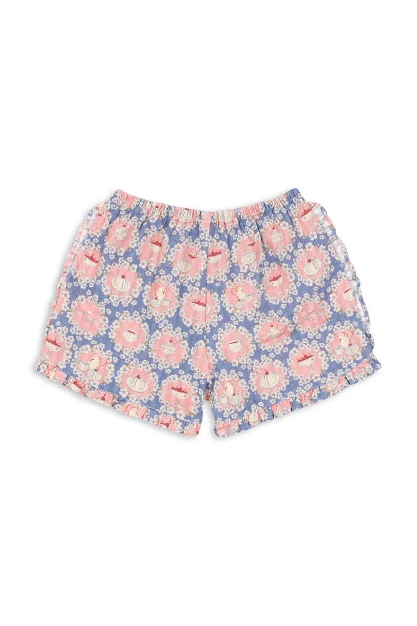 Дитячі бавовняні шорти Konges Sløjd KIM FRILL SHORTS GOTS