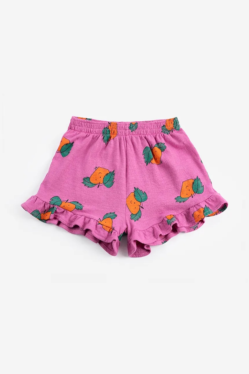 Detské bavlnené šortky Bobo Choses Tangerine
