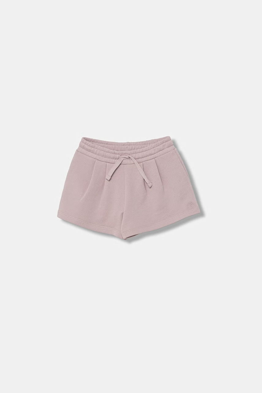 United Colors of Benetton pantaloni scurți de trening pentru copii, din bumbac