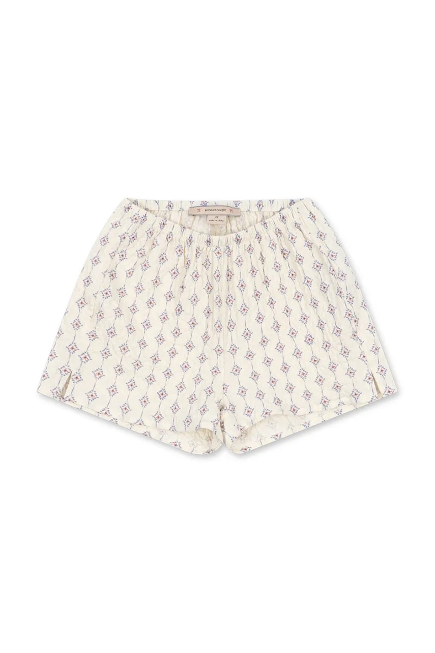 Konges Sløjd šortky detské s bavlnou AVA SLIT SHORTS GOTS