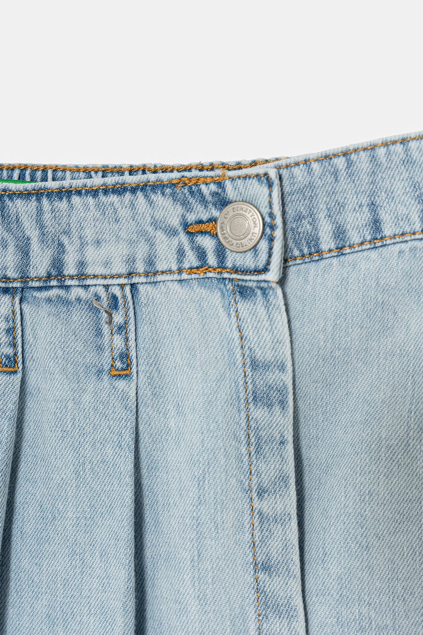 United Colors of Benetton culottes detské rifľové