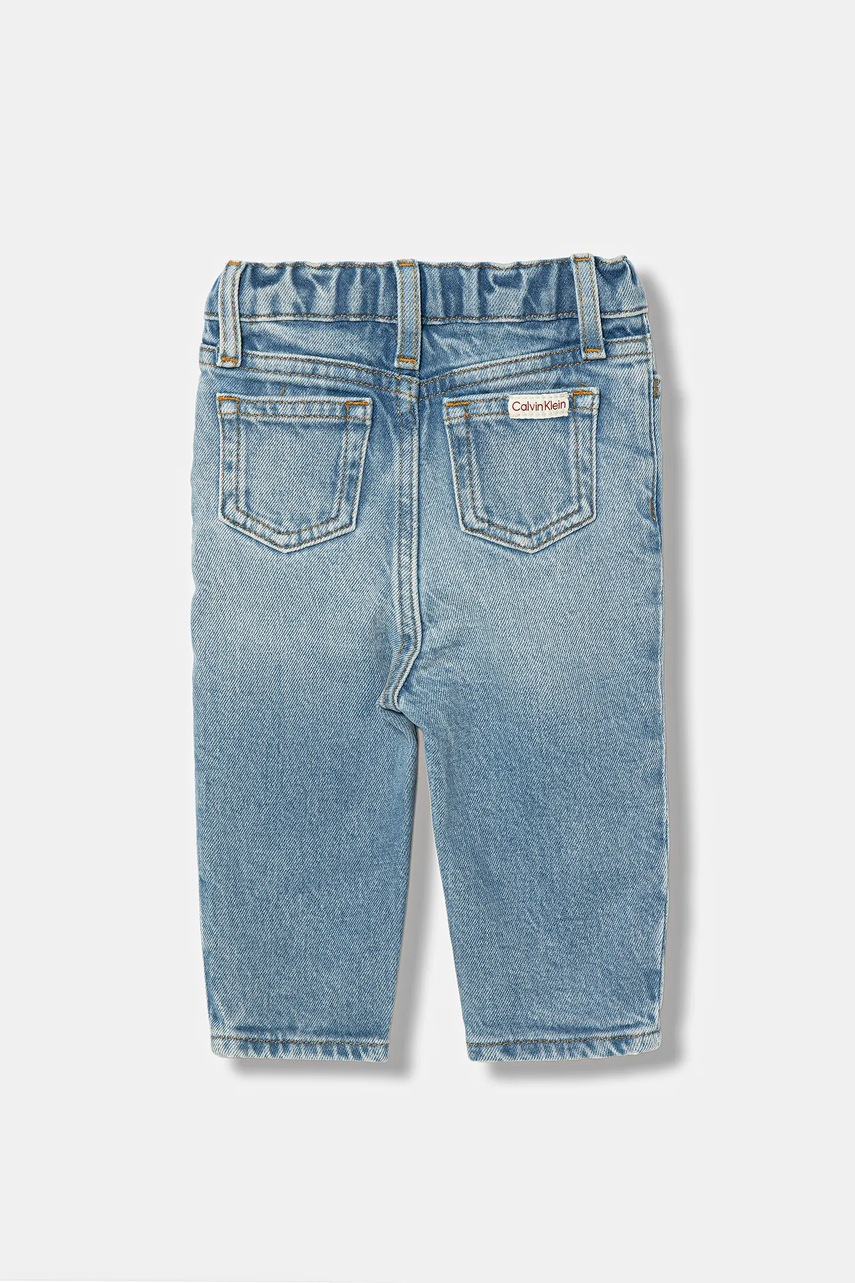 Детские джинсовые шорты Calvin Klein Jeans однотонные IN0IN00356