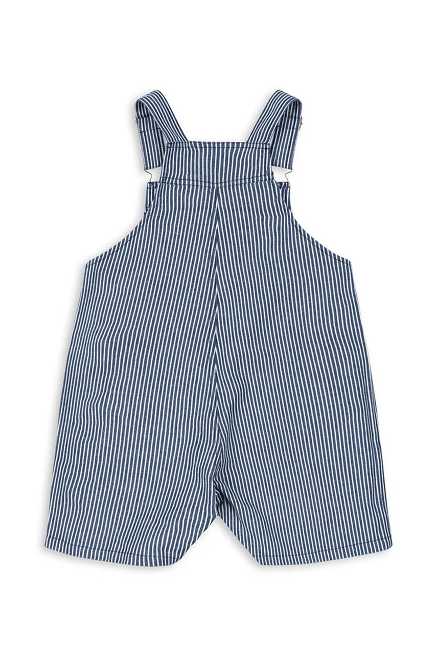 Detské nohavice na traky Konges Sløjd LUC OVERALLS GOTS