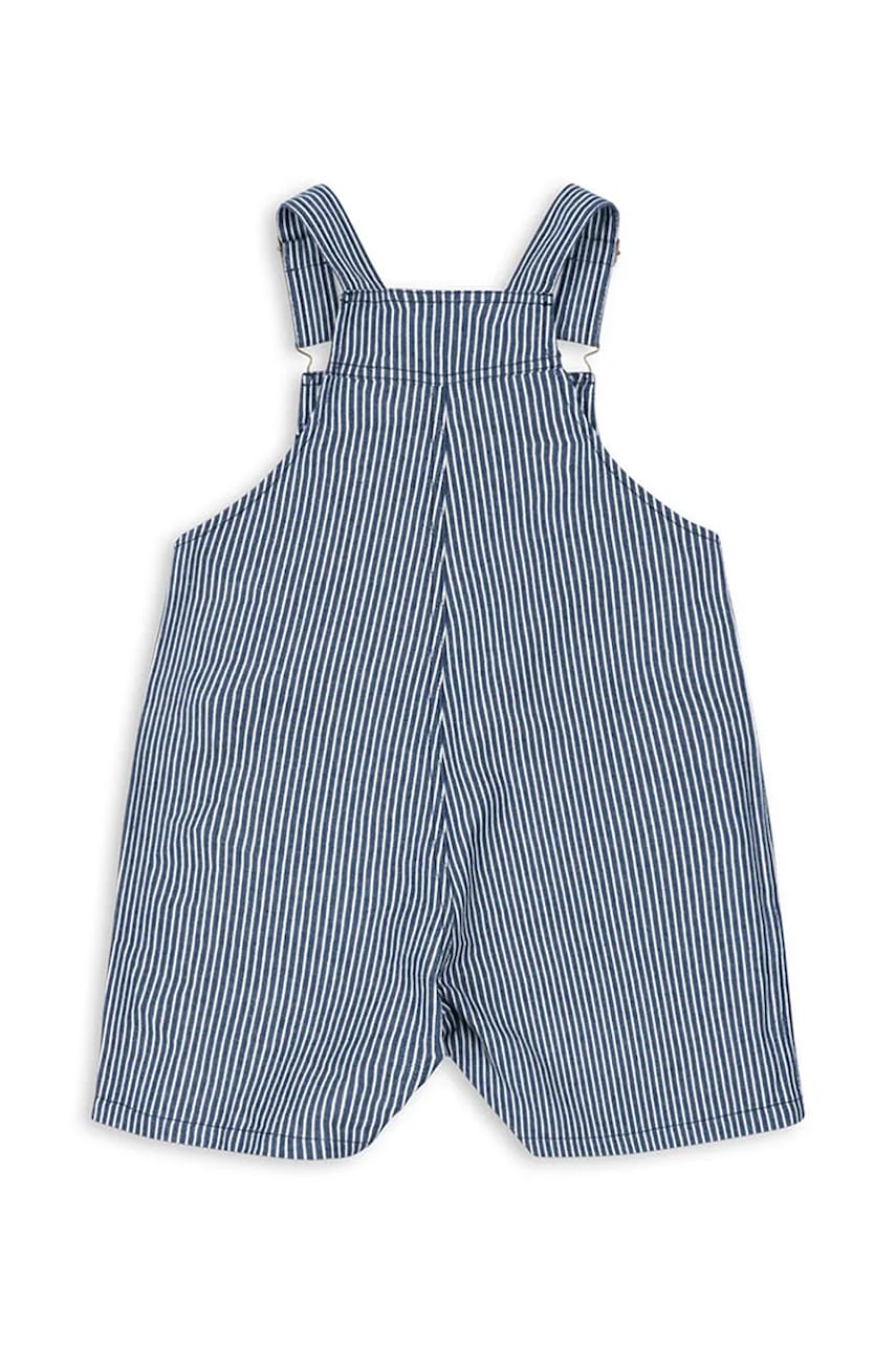 Detské nohavice na traky Konges Sløjd LUC OVERALLS GOTS