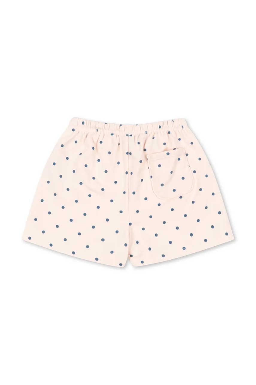 Detské bavlnené šortky Konges Sløjd SPOTTY SWEAT SHORTS GOTS