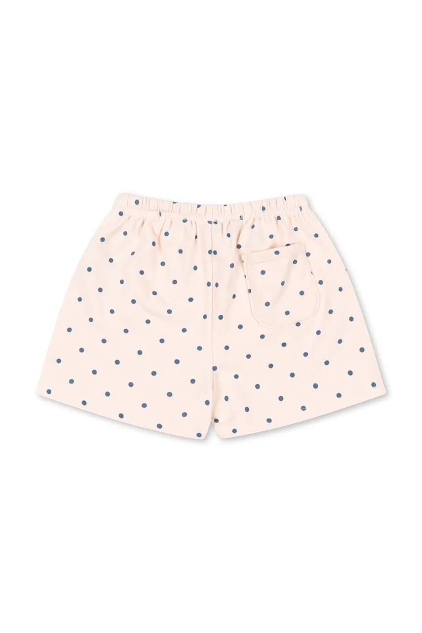 Detské bavlnené šortky Konges Sløjd SPOTTY SWEAT SHORTS GOTS
