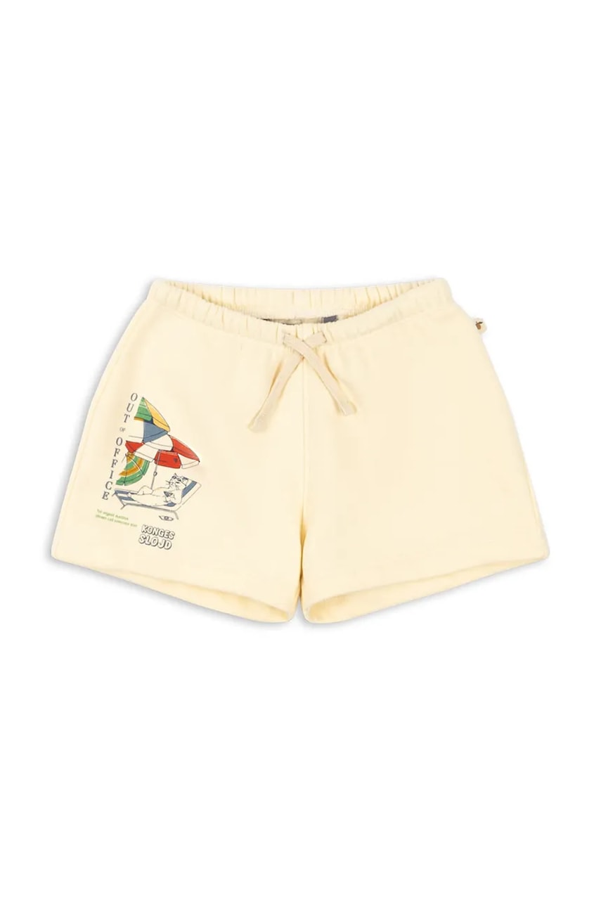 Konges Sløjd teplákové šortky detské s bavlnou LOU SWEAT SHORTS OCS
