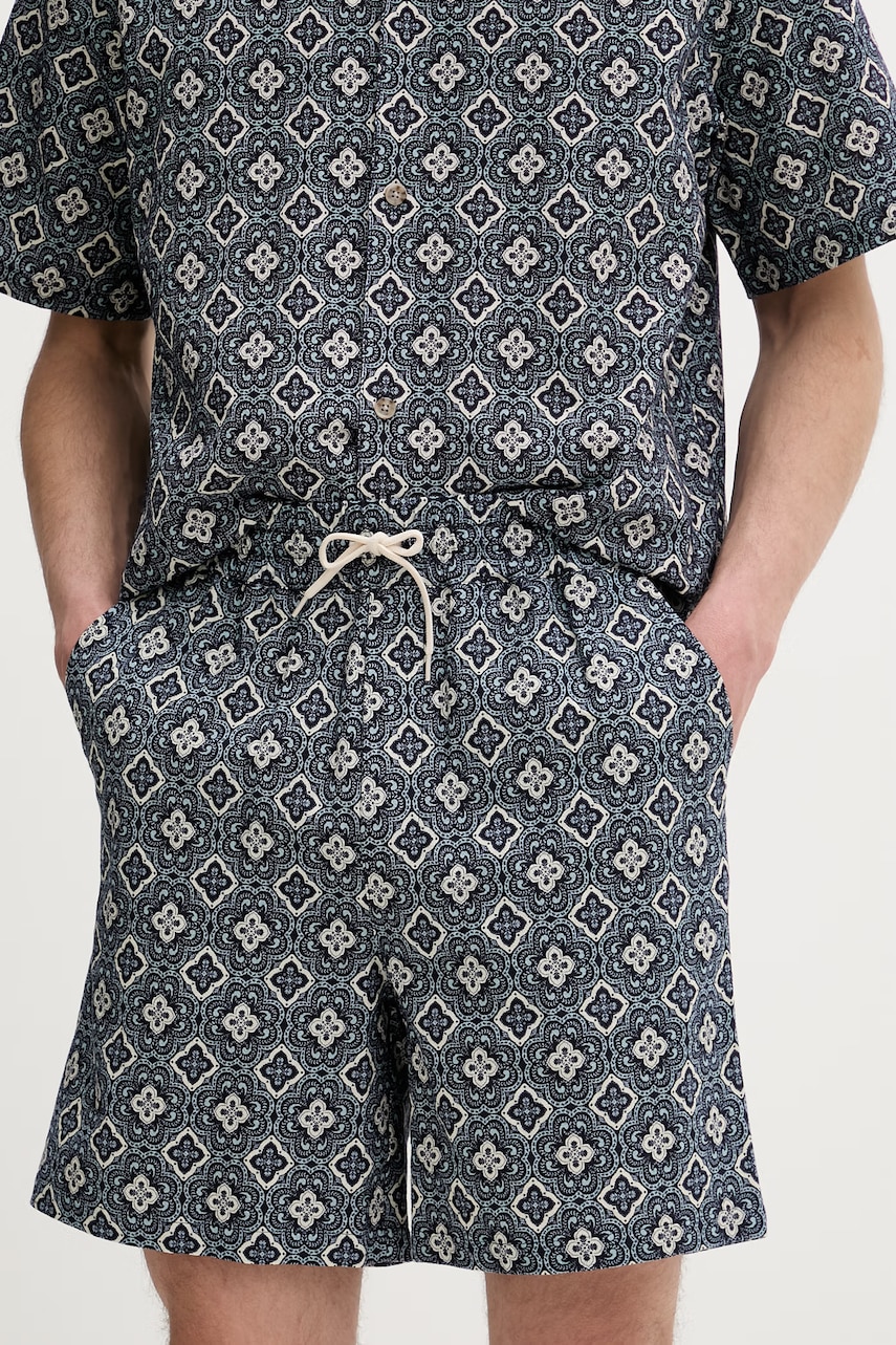 Les Deux pantaloni scurți pentru bărbați din bumbac Harry