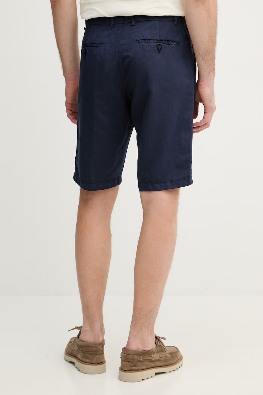 Šortky s přídavkem lnu Paul&Shark