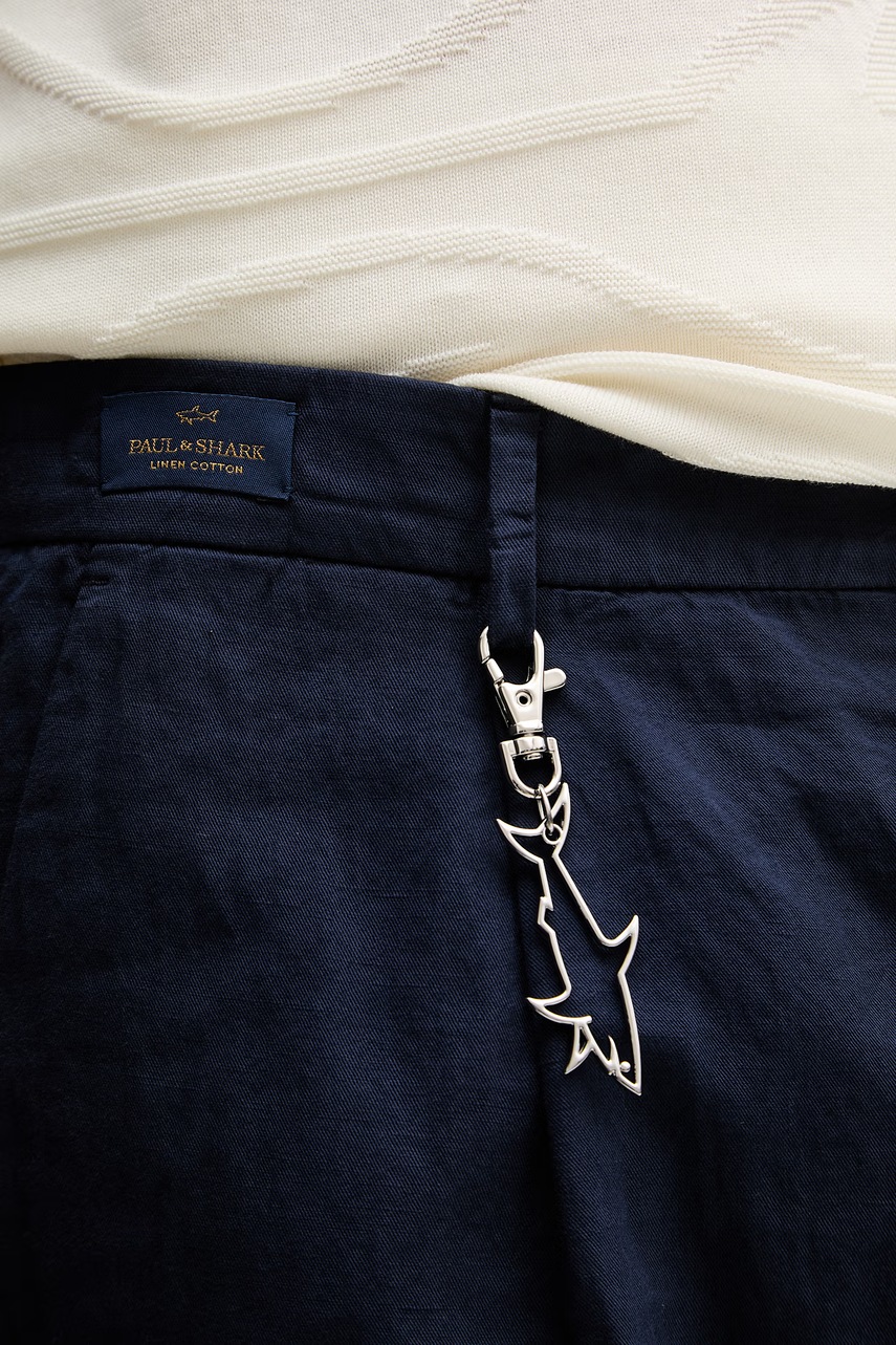 Šortky s přídavkem lnu Paul&Shark