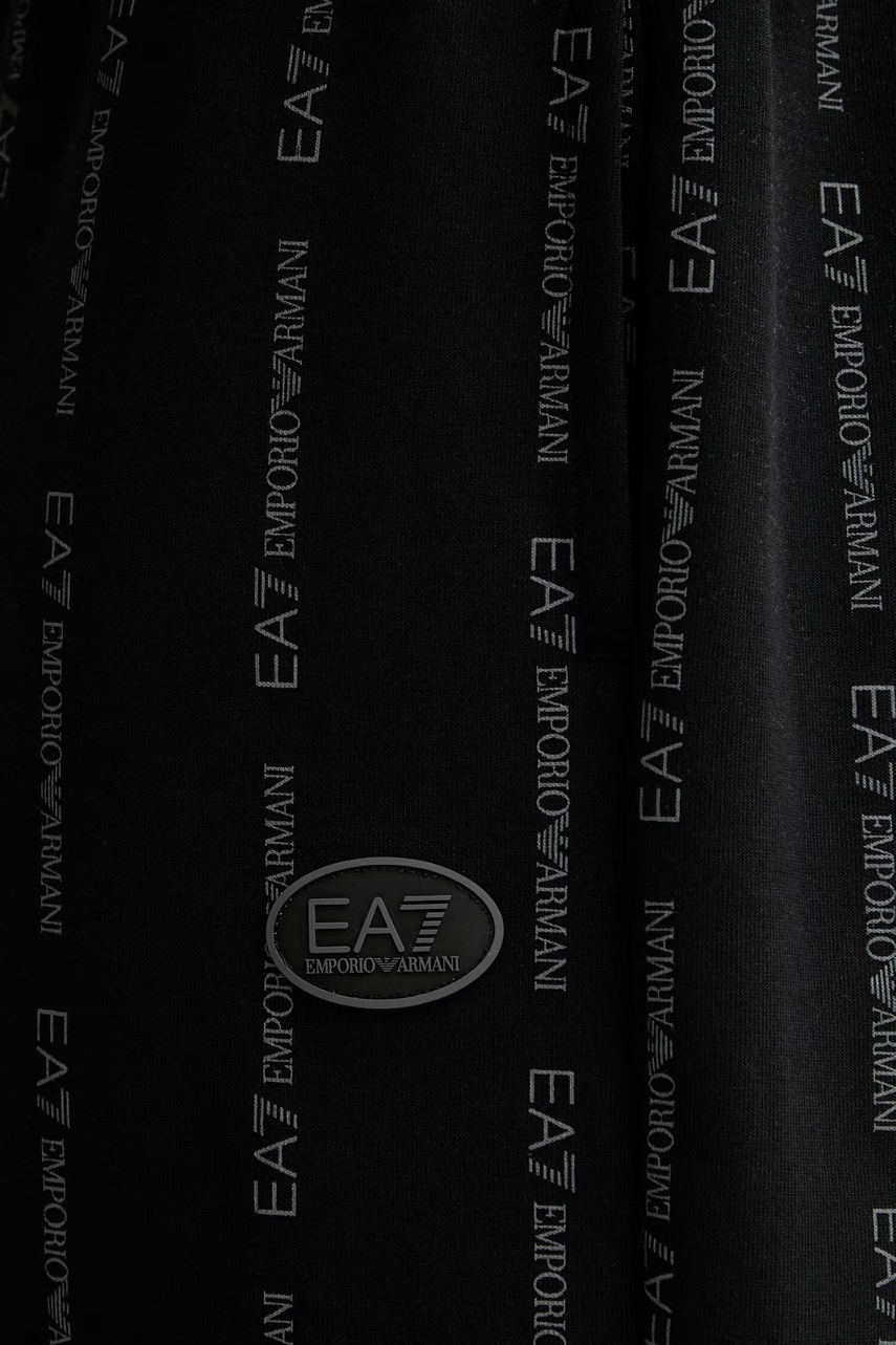EA7 Emporio Armani teplákové šortky pánske s bavlnou