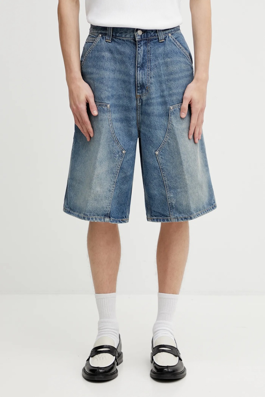 Carhartt WIP pantaloni scurți jeans OG Aden Double Knee Short