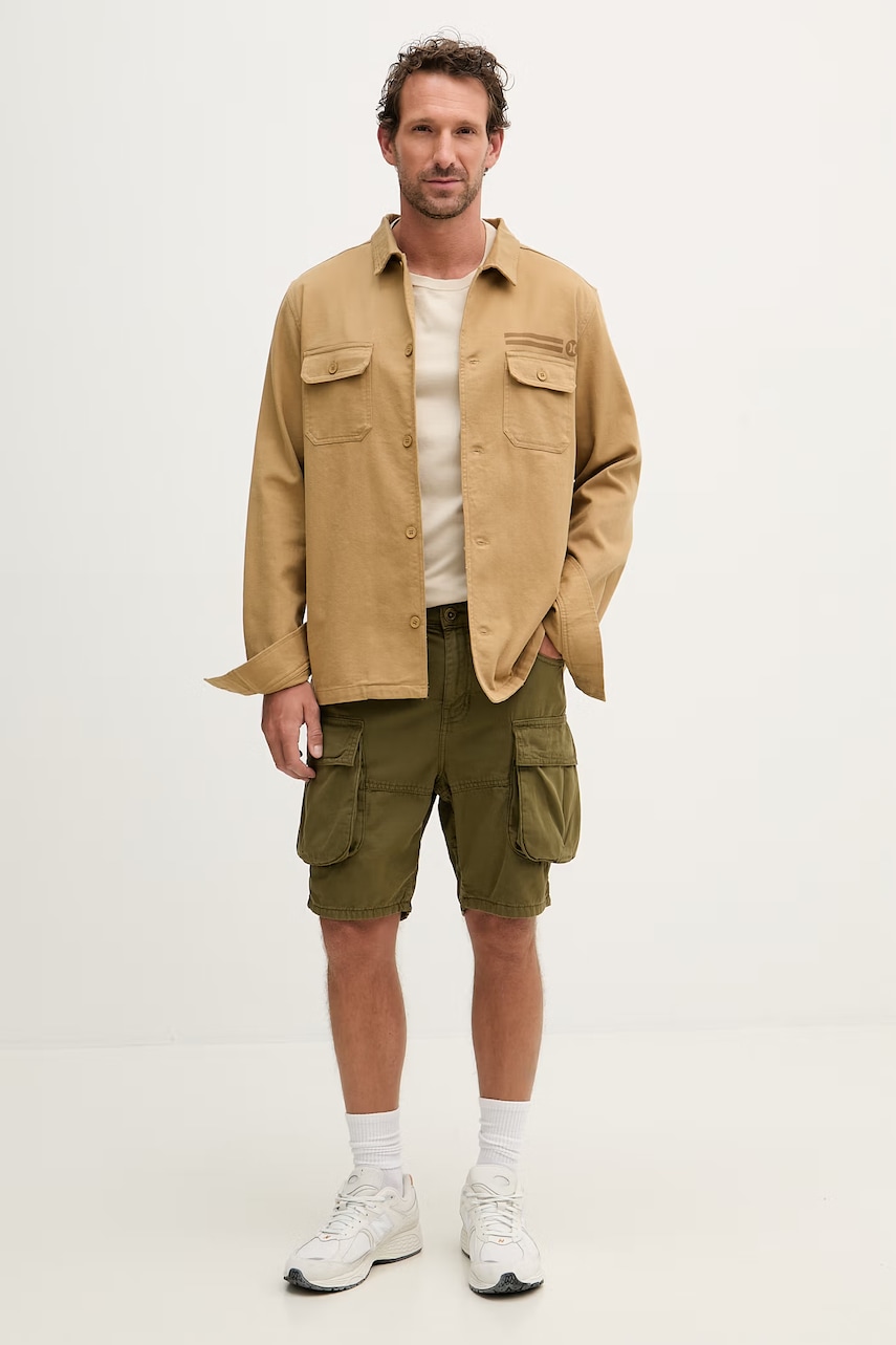 Alpha Industries šortky cargo pánske bavlnené Canvas Cargo Short