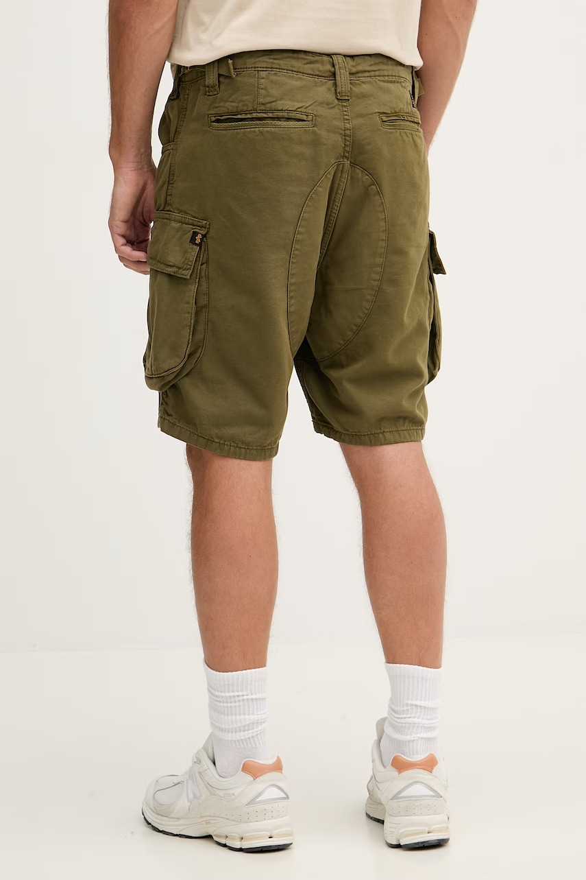 Alpha Industries šortky cargo pánske bavlnené Canvas Cargo Short