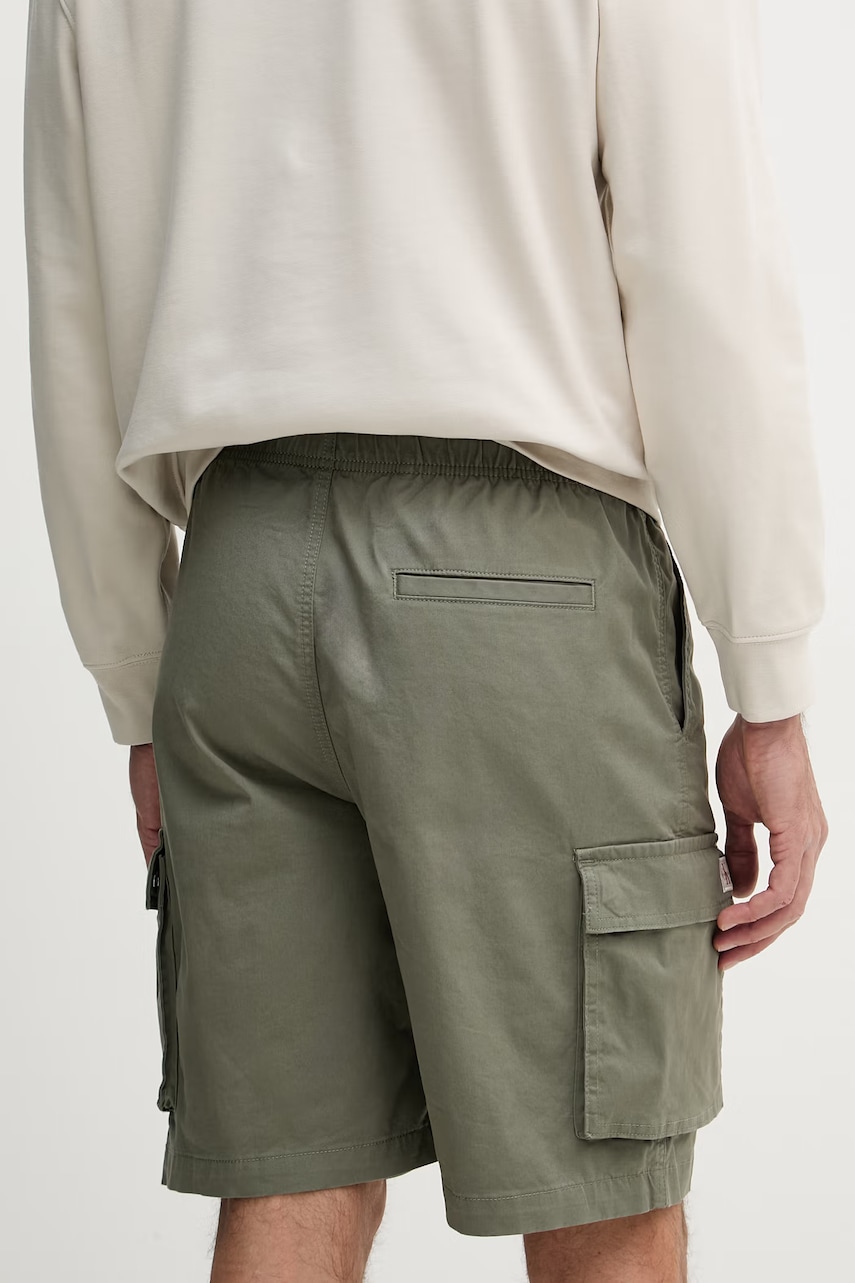 Calvin Klein Jeans šortky cargo pánske bavlnené s elastanom