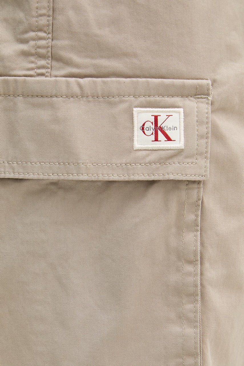 Calvin Klein Jeans šortky cargo pánske bavlnené s elastanom