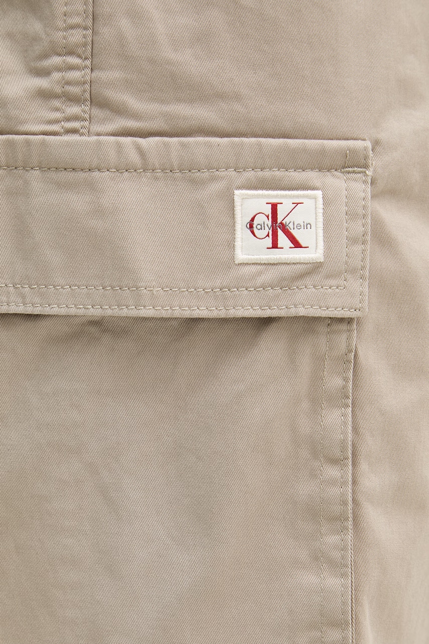 Calvin Klein Jeans šortky cargo pánske bavlnené s elastanom