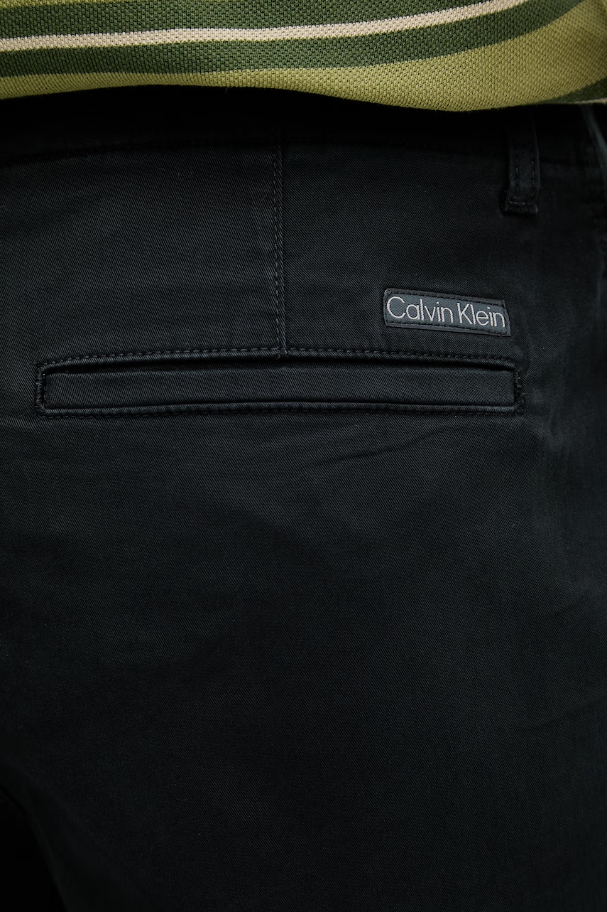 Calvin Klein Jeans šortky chino pánske bavlnené s elastanom