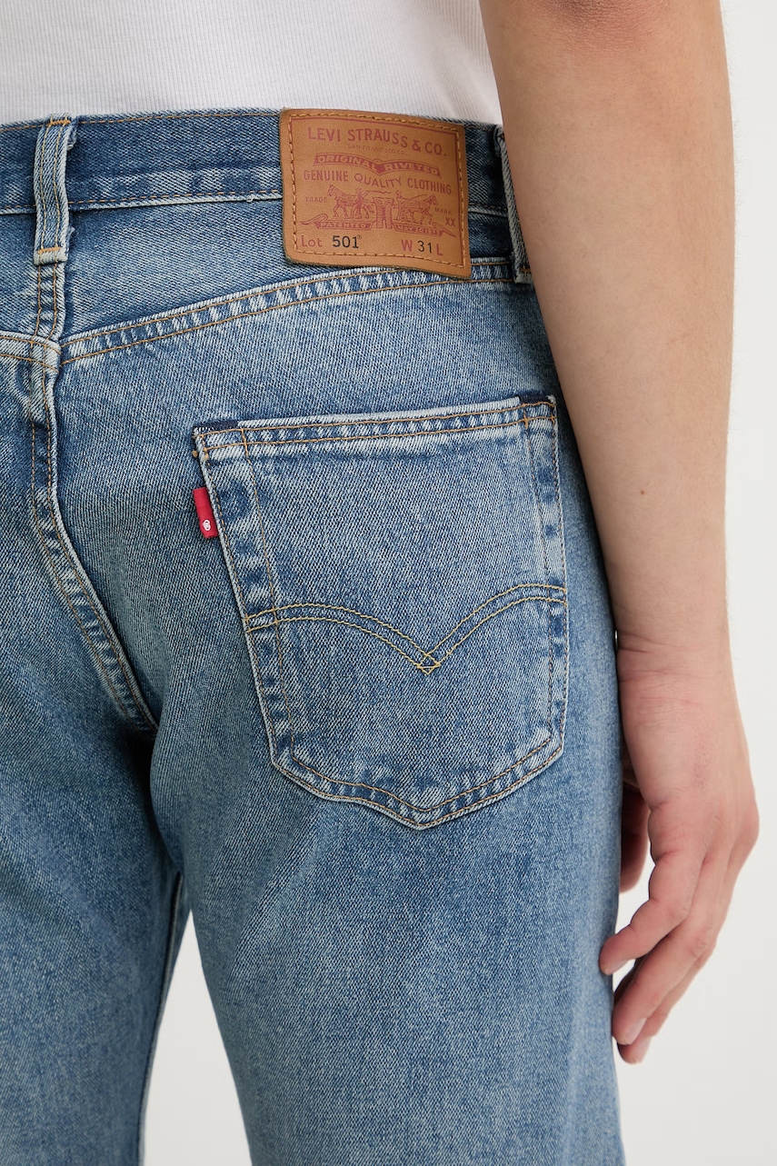 Rifľové krátke nohavice Levi's 501® ORIGINAL