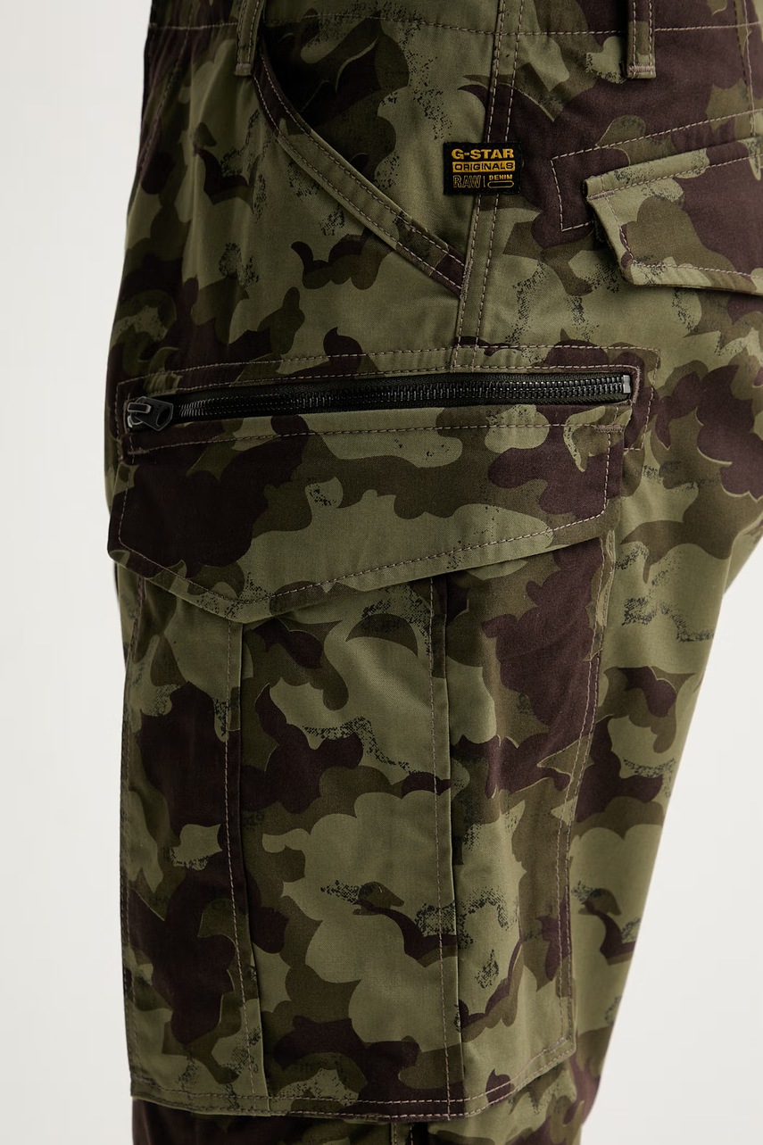 G-Star šortky cargo pánske bavlnené Rovic zip relaxed 1\2