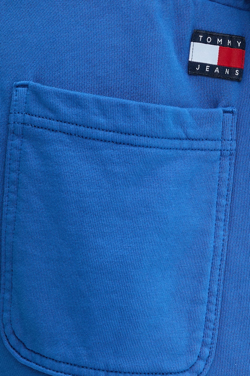 Tommy Jeans teplákové šortky pánske bavlnené