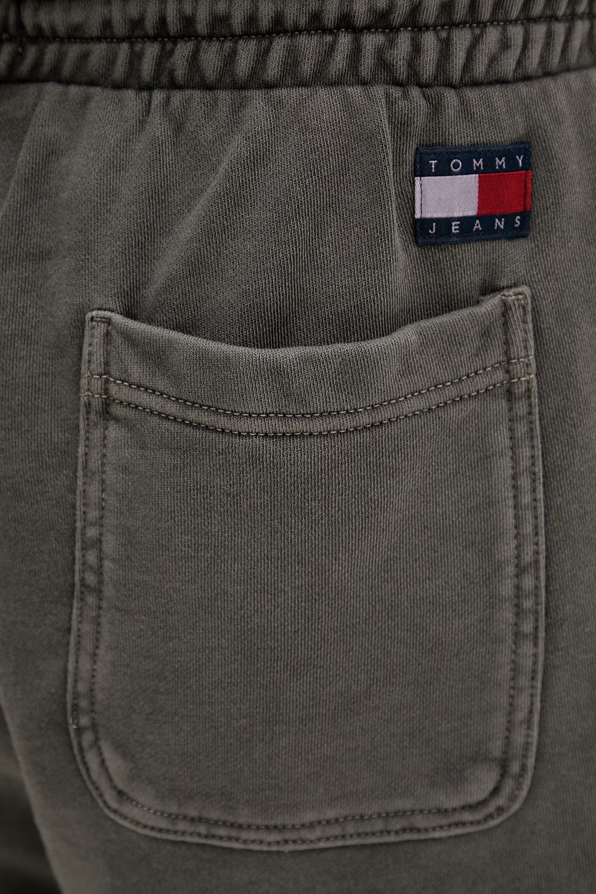 Tommy Jeans teplákové šortky pánske bavlnené