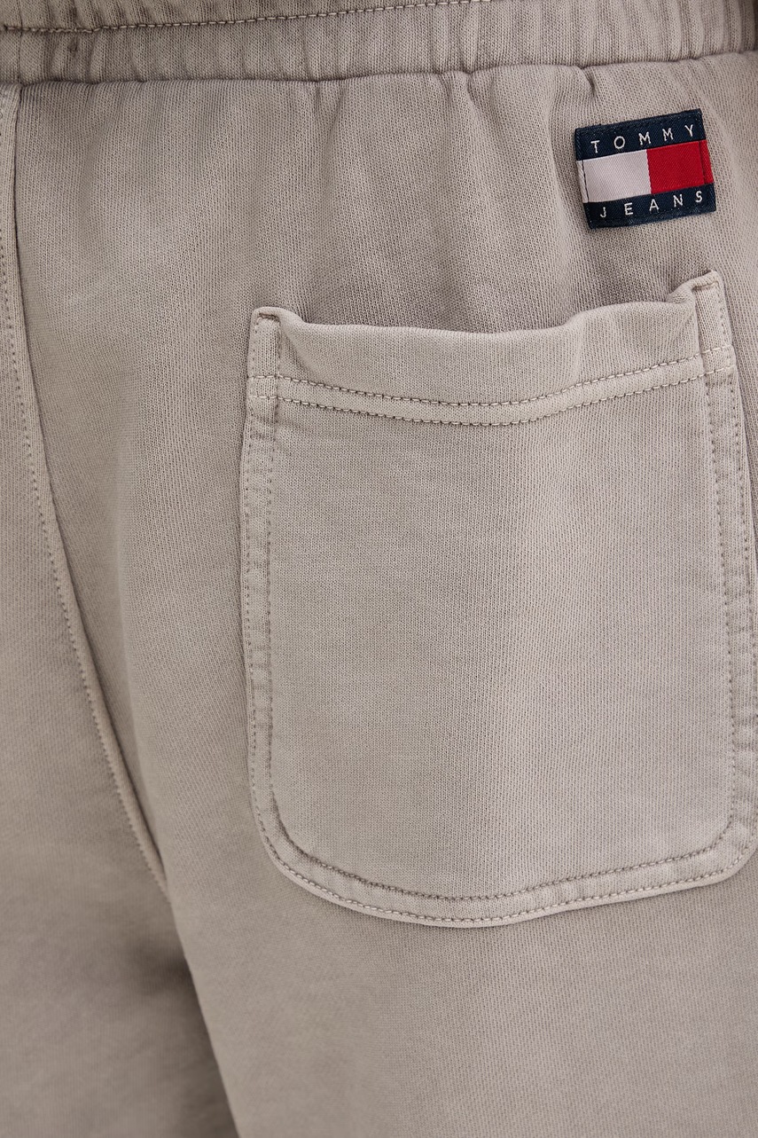 Tommy Jeans teplákové šortky pánske bavlnené