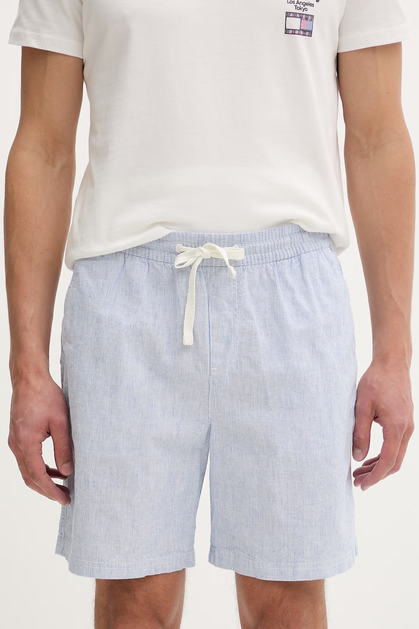 Levně Tommy Jeans chino šortky pánské bavlněné s elastanem