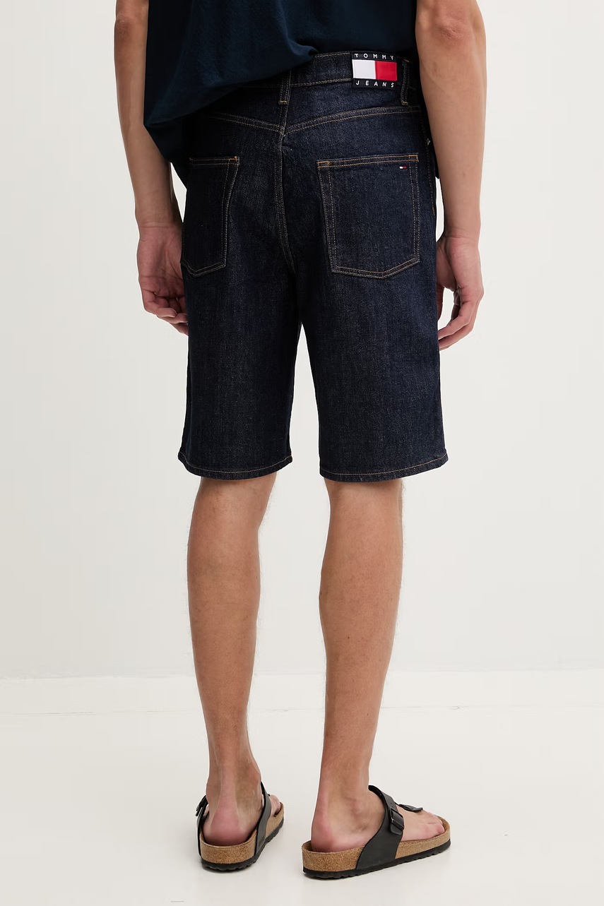 Tommy Jeans šortky pánske rifľové