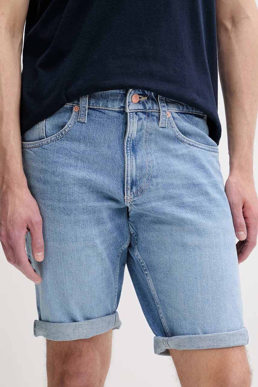 Tommy Jeans Σορτς ανδρικά ντένιμ