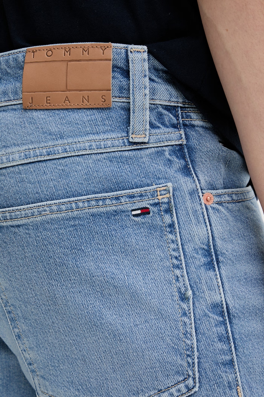 Tommy Jeans šortky pánske rifľové