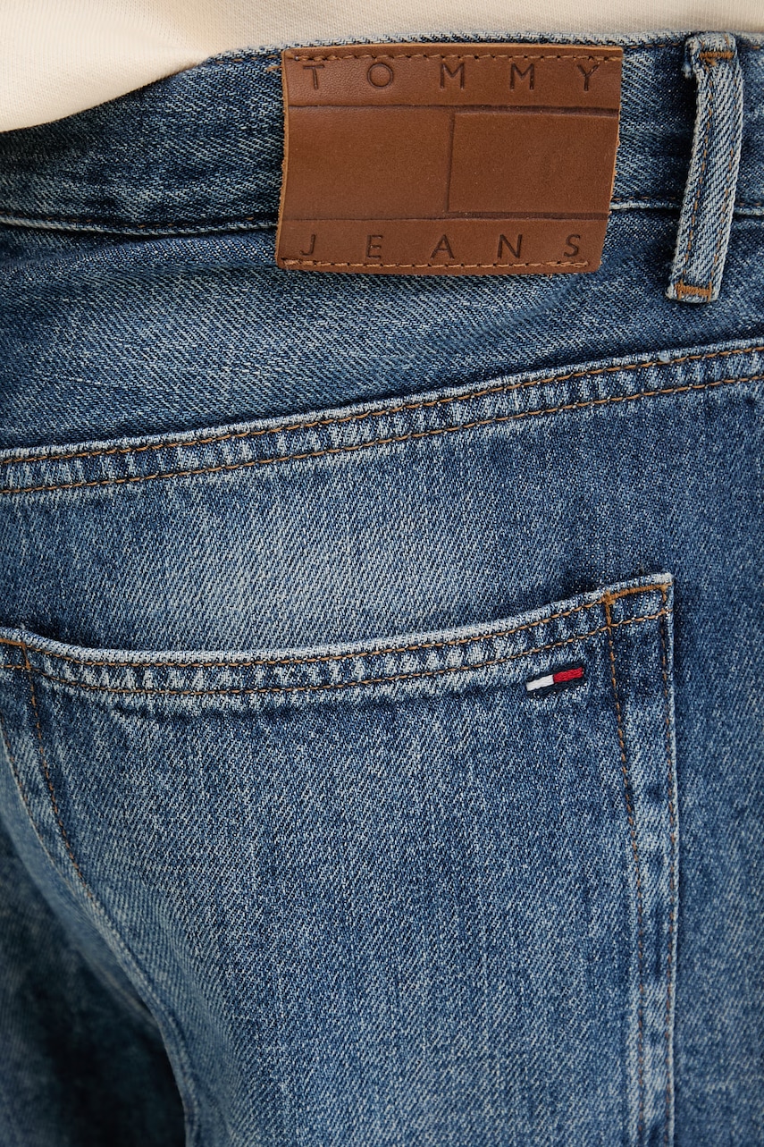 Tommy Jeans šortky pánske rifľové