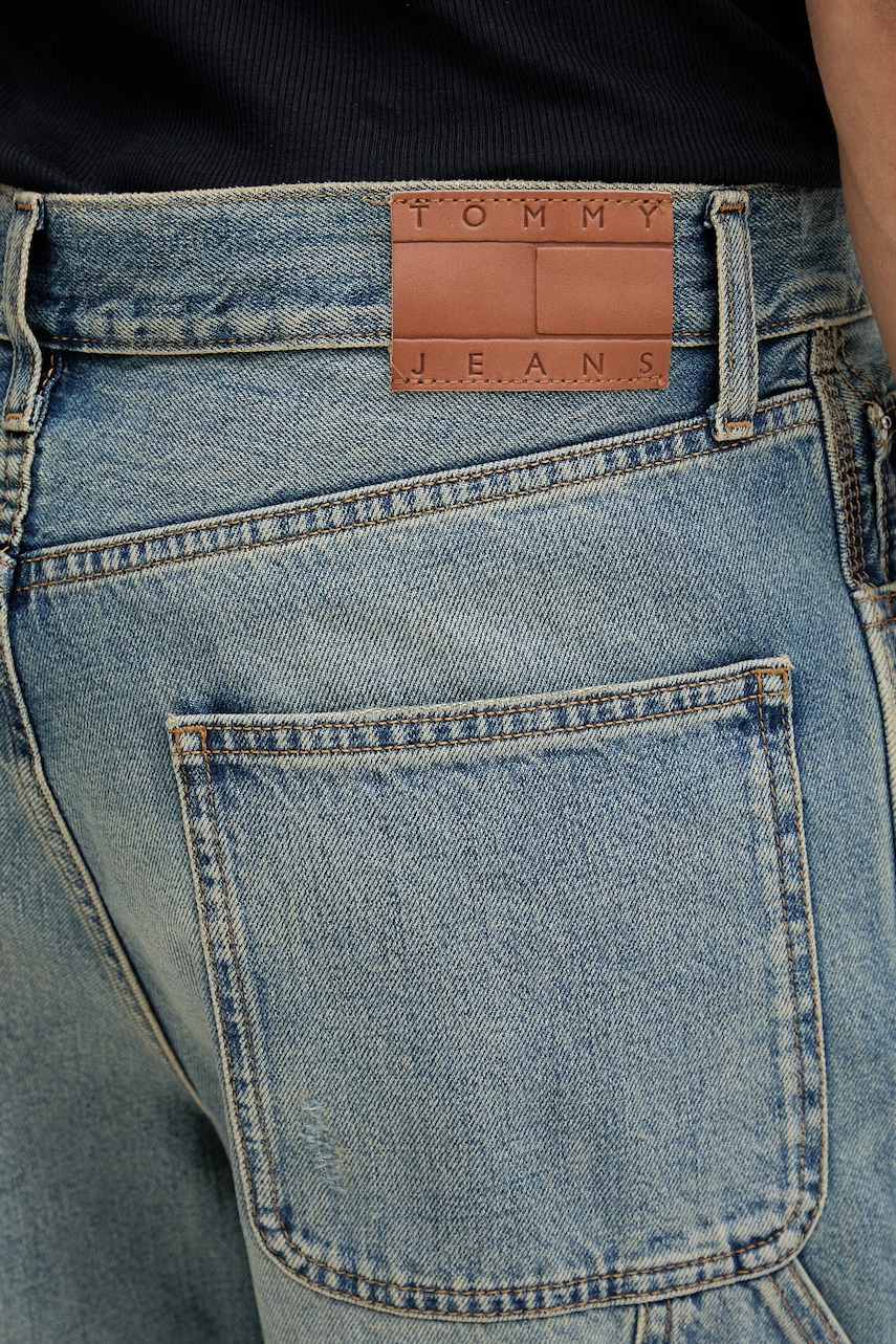Tommy Jeans šortky pánske rifľové
