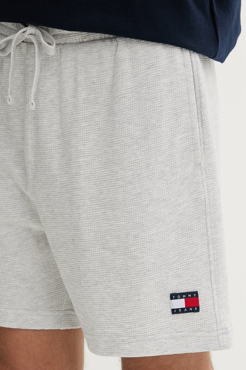 Tommy Jeans teplákové šortky pánske s bavlnou
