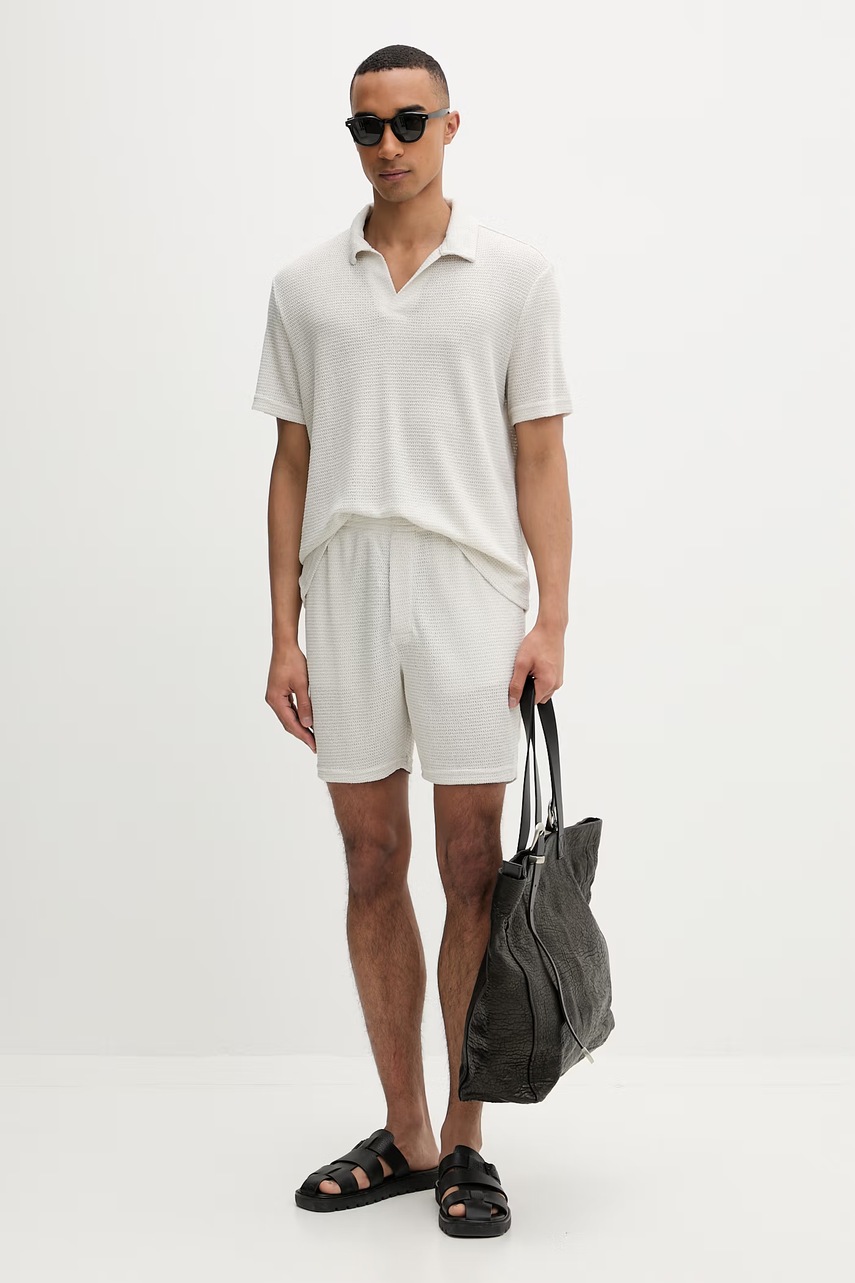 Calvin Klein šortky pánske s viskózou