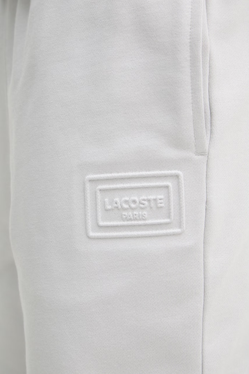 Pánske teplákové bavlnené šortky Lacoste