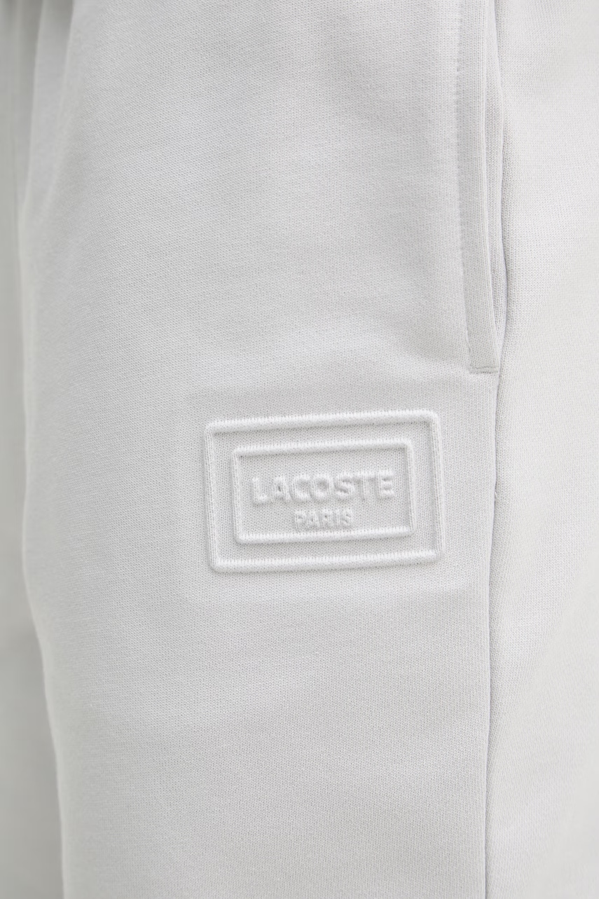 Pánske teplákové bavlnené šortky Lacoste