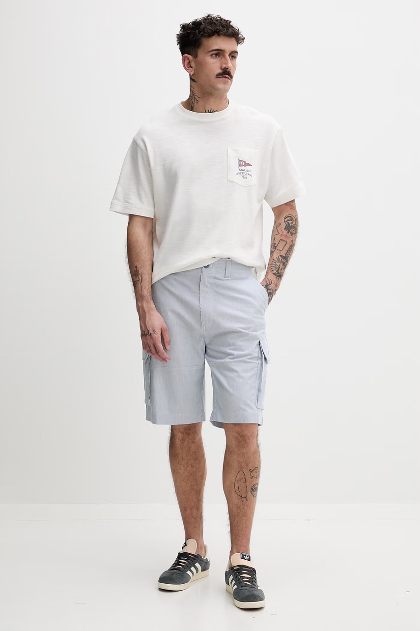Guess Jeans šortky pánske bavlnené
