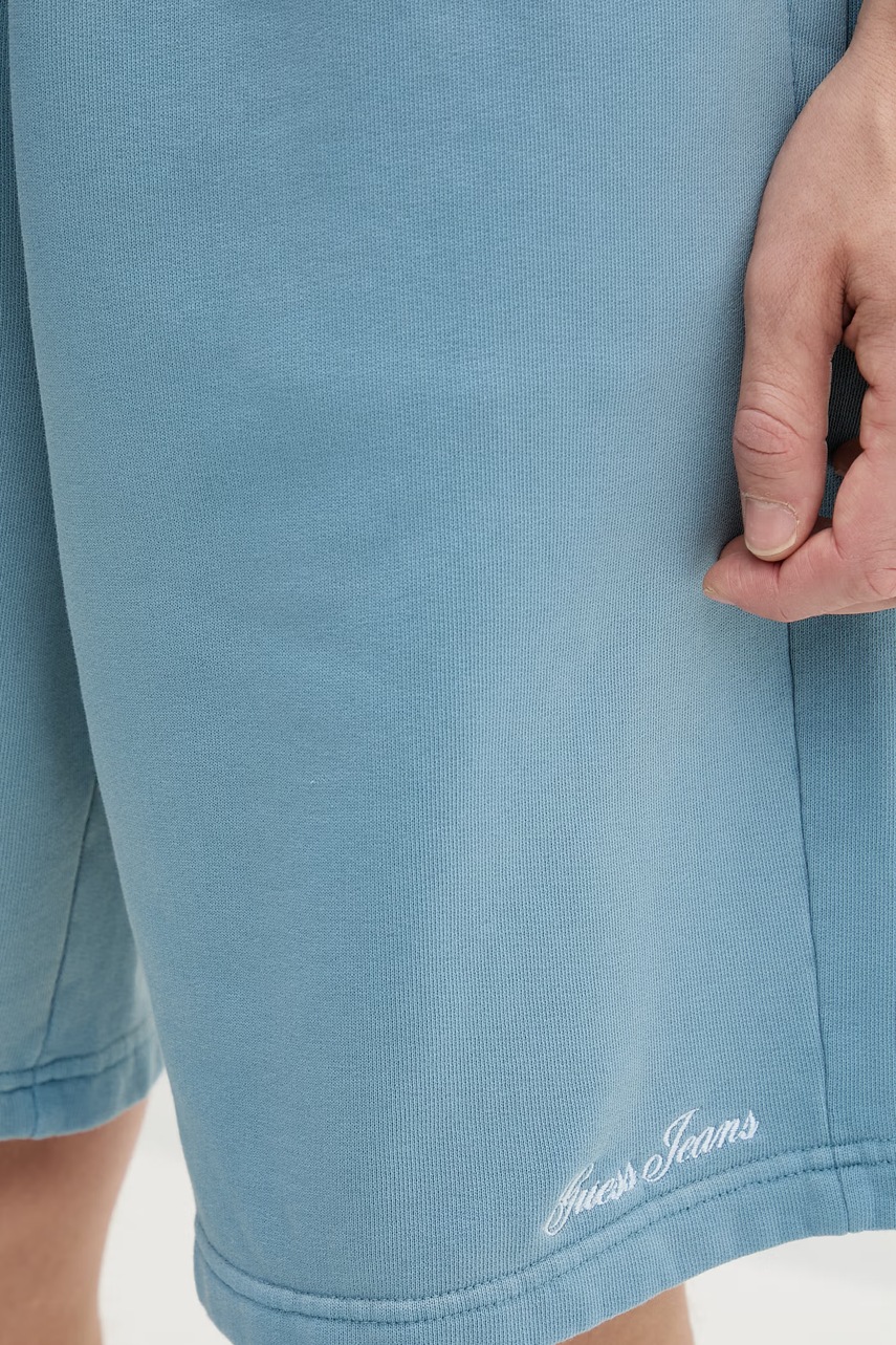 Guess Jeans teplákové šortky pánske bavlnené