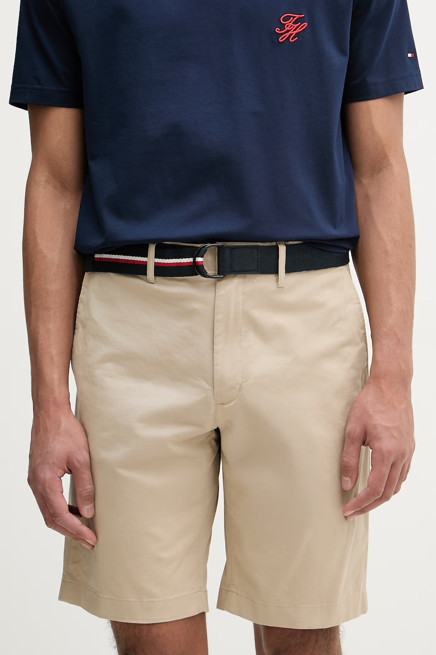 Tommy Hilfiger pantaloni scurți pentru bărbați din bumbac cu elastan