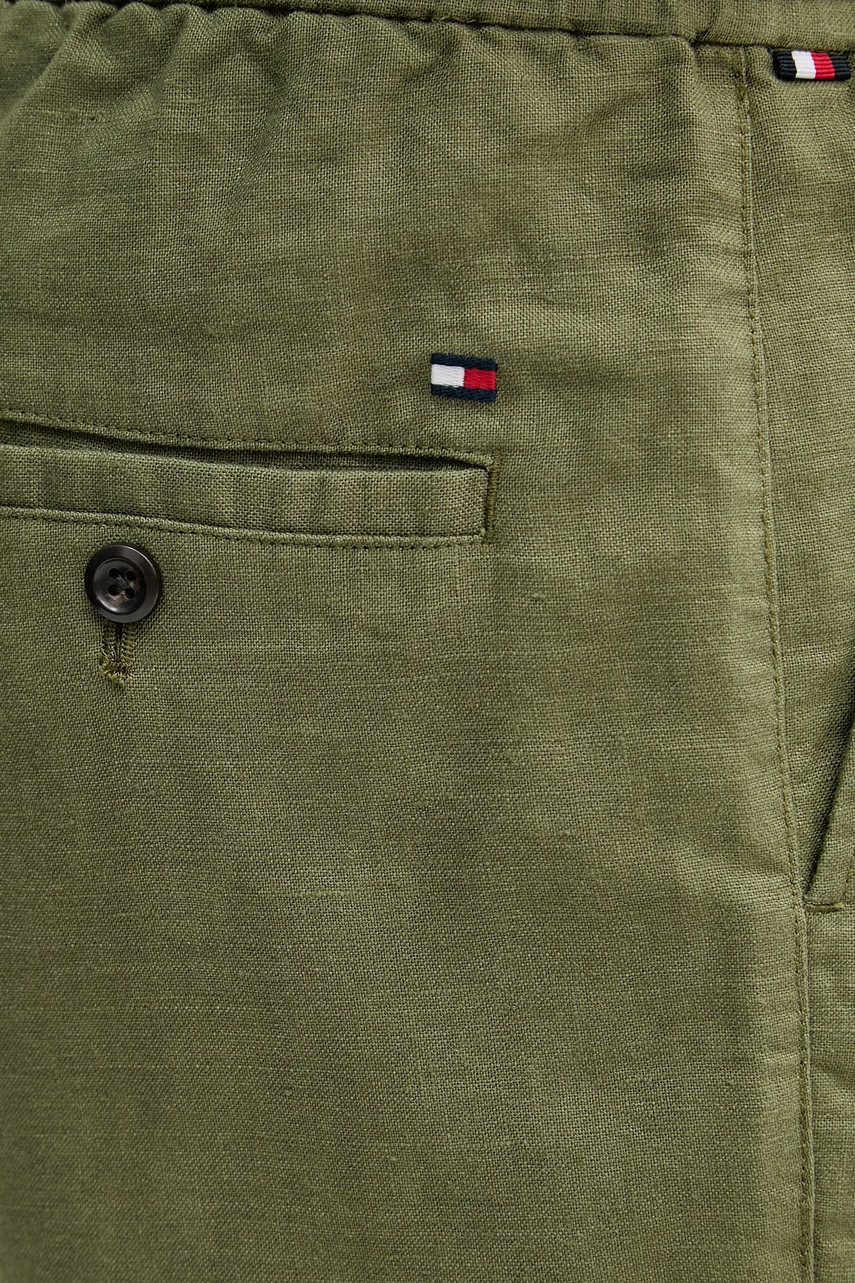 Tommy Hilfiger šortky pánske s ľanom
