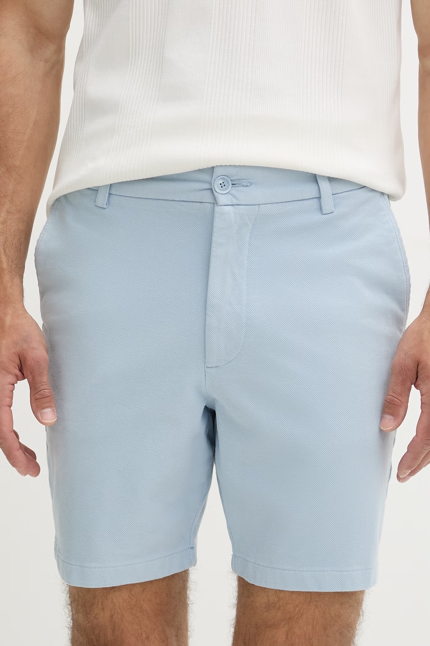 BOSS pantaloni scurți pentru bărbați, din bumbac cu elastan Kane1